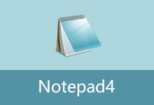 Notepad4 自适应安装版、修改版 文本编辑器