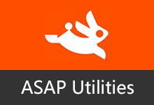 ASAP Utilities v9.2.0.0 免费了 25 年的 Excel 插件